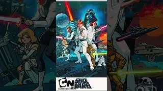 STAR WARS ON CARTOON NETWORK #starwars #cartoonnetwork #ai #silly #capcut