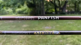 Обзор/тест удилища St. Croix Panfish 69UL 2022 года (в сравнении с предыдущим поколением)