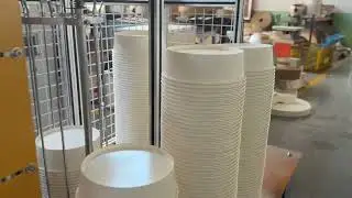 80pcs/min High speed paper salad bucket machine for top 185mm 