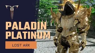 Lost Ark Paladin Platinum Founder's Pack Skin Preview | Tyrael 2.0