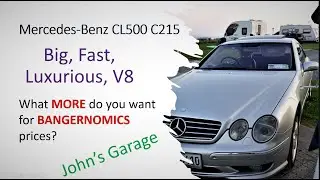 Mercedes Benz C215 CL500 / CL55 AMG : John's Garage