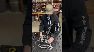 Trophyline EDP Platform on a one stick for saddle hunting