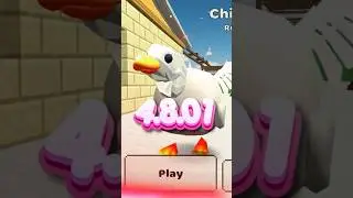 😱 New Swan Skin In Chicken Gun 4.8.01 || #chickengun #чикенган #shorts