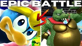 Fat Penguin vs Fat Croc | King Dedede vs King K. Rool | Super Smash Bros Ultimate