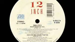 TEN CITY ONE KISS WILL MAKE IT BETTER B SIDE 12 INCH