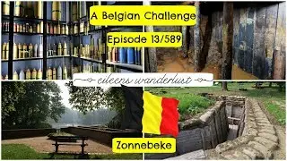 Visit Belgium -  13/589 &ndash; Zonnebeke -  World War 1, Dugout, Passchendaele & Tyne Cot Cemetery