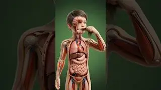 What Happens Inside a Child&rsquo;s Body? | Human Anatomy Explained in 3D #HumanAnatomy#3DAnatomy #viral