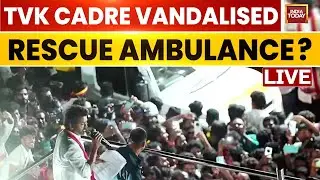TVK Rally Stampede LIVE Updates: CM MK Stalin Visits Karur Hospital | Tamil Nadu Cops PC