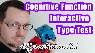 [2.1 differentiation] interactive cognitive type test
