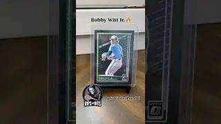 Black Parallel Bobby Witt Jr pull ⚫️Clean. Cold. Nasty. Follow for more rips and hits. #sportscards