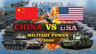 CHINA VS USA Military Power Comparison 2026