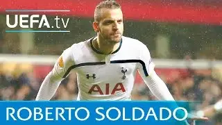 Soldado goal for Tottenham v Anji in UEFA Europa League