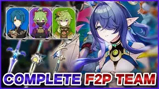 Lauma's F2P TEAM Showcase (4-Star Characters & Weapons) | Featuring OCTOBER ABYSS | Genshin Impact