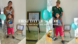 VLOG : Luca&rsquo;s First Day of School + a Glimpse of our new mornings | Breakfast Date + Mom life 