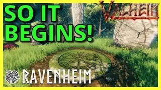 Ravenheim: Begin The Epic Journey! (Valheim Let's Play Ep. 1)