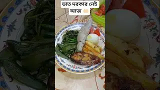 আজকের দুপুরের রঙিন ও স্বাস্থ্যকর খাবারের থালা! 🍱✨ #Shorts #HealthyLunch#jannatulferdaous