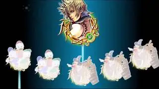 Kingdom Hearts Union &chi;[Cross] - 5 pulls for Roxas Art [EX] & HD Xion (EX pull)