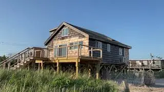 Robbins Rest small town on Fire Island 🔥🏖 New York walking tour NY USA 🇺🇸 summer 2021 4K video