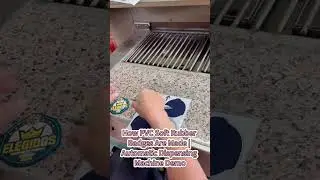 How PVC Soft Rubber Badges Are Made | Automatic Dispensing Machine Demo