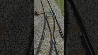 👇🏻DETAILED SHORTS IS HERE👇🏻                       How trains change tracks#3danimition #asmr #shorts