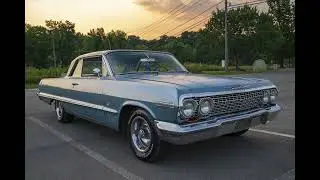 Chevrolet Impala 1963 года &mdash; проект покраски 2026 #автомобиль #chevy #классика #механик #антиквар...
