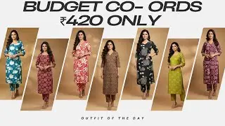 Budget friendly co-ords ₹420 only visit www.perfectcollections.shop