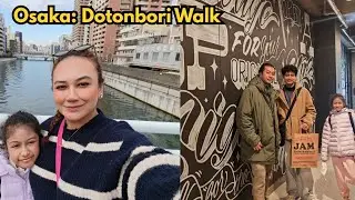 Osaka City Walk: Dotonbori | Orange Street | Americamura | Shinsaibashi 