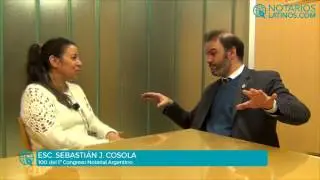 Entrevista a Sebasti&aacute;n Cosola - Deontolog&iacute;a y actualidad notarial