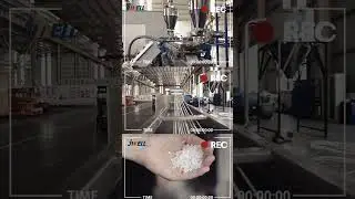 PP+30%glass fiber parallel twin screw pelletizing line Manufacturer in China#manufacturing#PP