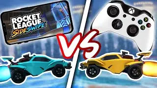 Touch Vs Controller Players Mechanics at EVERY Rank in Rocket League Sideswipe(Which is better?)