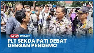 Sosok Riyoso Plt Sekda Pati Viral Debat Vs Pendemo Perintahkan Satpol PP Sita Donasi Warga