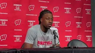 Badger guard John Blackwell previews Purdue matchup