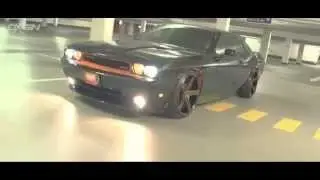 Oxigin Wheels on Dodge Challenger - OX 18 Concave Orange Polish