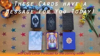 💖 3 VERY CLEAR MESSAGES FROM SPIRIT 🌕 Weekly Pick-A-Card TAROT & Moon Forecast for the coming week!