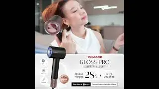 Tescom Gloss Pro Collagen BLDC Hair Dryer Promotion