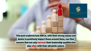 ENFJ Career Satisfaction Characteristics