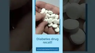 Diabetes Drug Metformin Recall Lawsuit Investigation