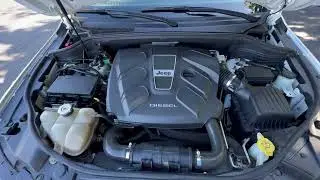 2014 Jeep Grand Cherokee Limited Diesel Engine Running 