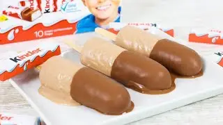 Selbstgemachtes Kinderschokoladen Eis mit nur 5 Zutaten