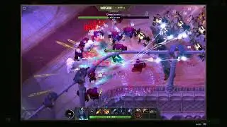 DOTA 2 ACT IV QUEEN FIGHT LEVEL 3 DIFFICULTY WITHIN 2 MINTUES