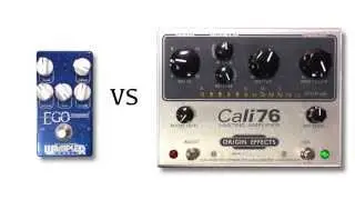 Wampler Ego Compressor vs Origin Effects Cali 76