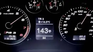 AUDI RS3: TOP SPEED 360KM/H