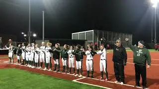 Lady Indian softball victory & Coach Steve Howell's 300th career win!