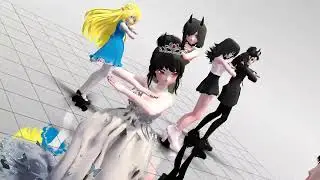 {MMDxCreepyapstaOC} Tear you apart {Janna} +model dl
