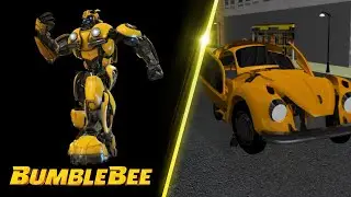 BumbleBee Autobot Transformation 3D Animation