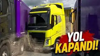 🚨 ETS2 Online Trafik Kilitlendi! Calais &ndash; Duisburg TruckersMP