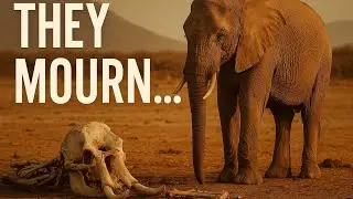 How Elephant mourn their dead