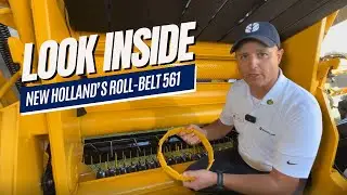 Inside New Holland's NEW Roll-Belt 561 Baler