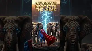 Superman & The Village Elephants | Disney Ultra Realistic Shorts | Strength Must Protect the Weak