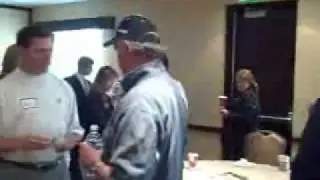 Networking at Morning Schmooze - Hampton Roads Chamber